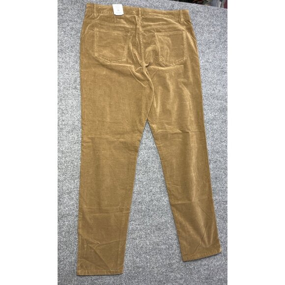 J.McLaughlin Watson Pant  Sz 14 New Timeless Preppy NWT Stretch Slim Fit Camel - Picture 8 of 9